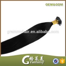 I tip pre-bonded hair extension brazilian kinky curly