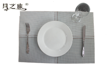 Promotional Textile hand Woven Vinyl Mats