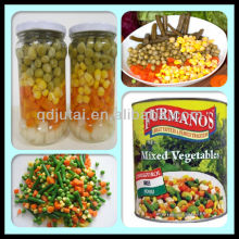 gold aupplier canned vegetable mixed with high quality