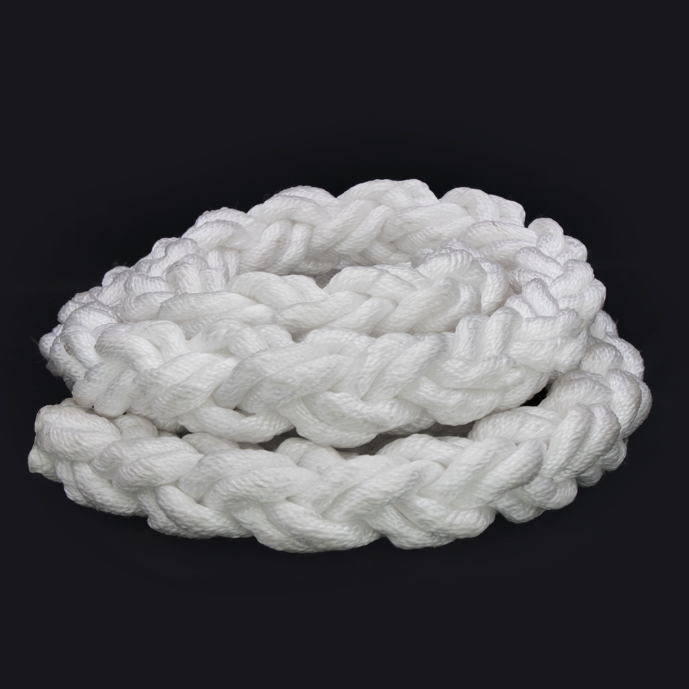 2 inch nylon yacht dinghy boat Polyester double braided marine rope for Anchoring Docking and Towing