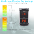 Panel digital LED Monitor tegangan voltmeter ganda