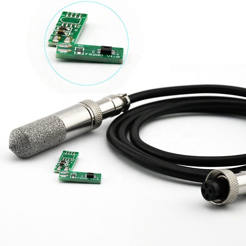 digital IIC temperature and humidity sensor with stainless steel probe RHT30 31 35