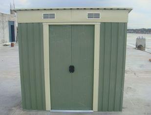 Outdoor Small Mobile Pent Metal Sheds / Garden shed For Too