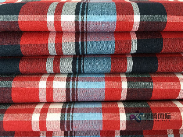 Check Shirt Fabric 100% Cotton Fabric