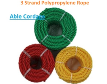 pp 3 strand rope