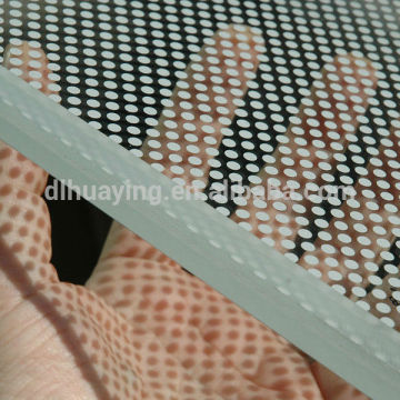 Tempered silkscreen printing glass for decoration / decorative glass