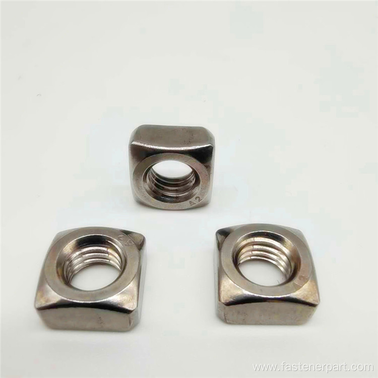 Galvanized Threaded Strip5 Stainless Steel  Square Nut