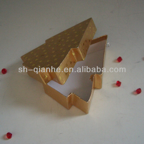 2013 new design christmas box,Tree style box