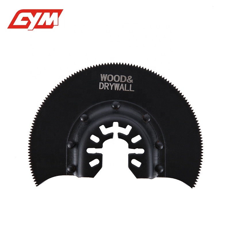 88mm Semi circle segment Oscillating Tool Saw Blade for cutting wood drywall and plastic