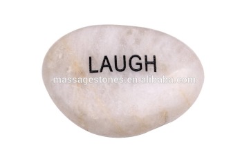 Promotional gifts Engraved Wish Words Stones