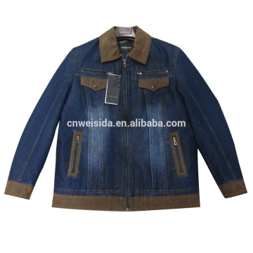 super warm winter jean jacket without hooded