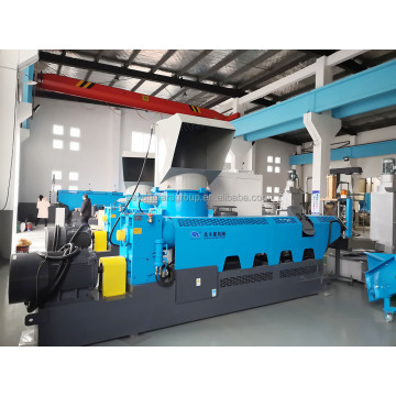 Double stage ldpe plastic granulation recycling line price