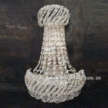 popular crystal brass wall candle holder sconce