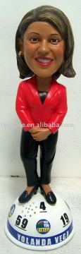 Polyresin Talking Bobble head bobble head figure