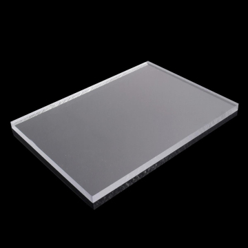 Flame resistant solid polycarbonate board