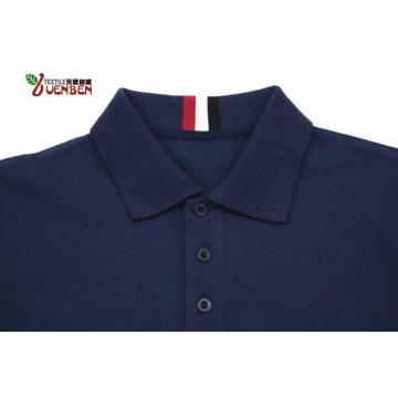 Jakarlı Yakalı Erkek Solid Polo