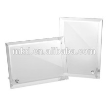 Meikeda 6" Square sublimation crystal frames with Chamfer Angle