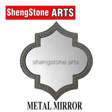 Fashion metal wall mirror,Decorative metal wall mirror,Metal compact mirror