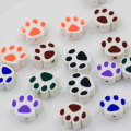 10 * 12MM Cartoon Animal Sole Polymer Caly Slice Per Cartoon Glue Phone Shell Accessori o fai da te Accessori Clay Decor