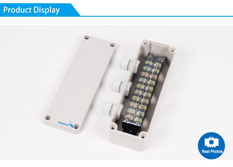 Manufacture Saip IP65 ABS waterproof Electrical solar module junction box