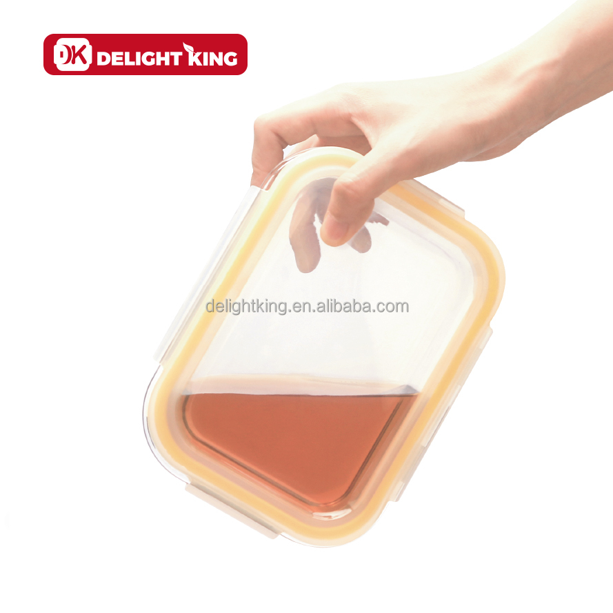 Recipiente de vidro à prova de vazamentos Leakproof Glass Container