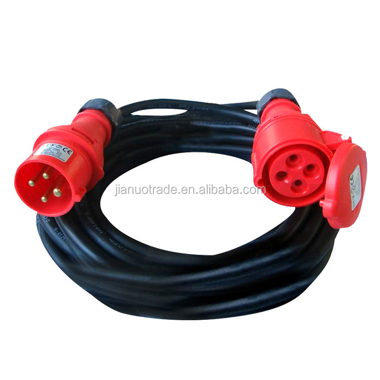 IEC 60309 IP44 Plug Industrial Extension Cord