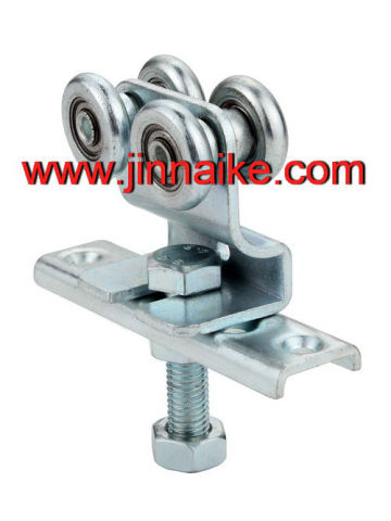 metal gate roller with hangers iron gate roller