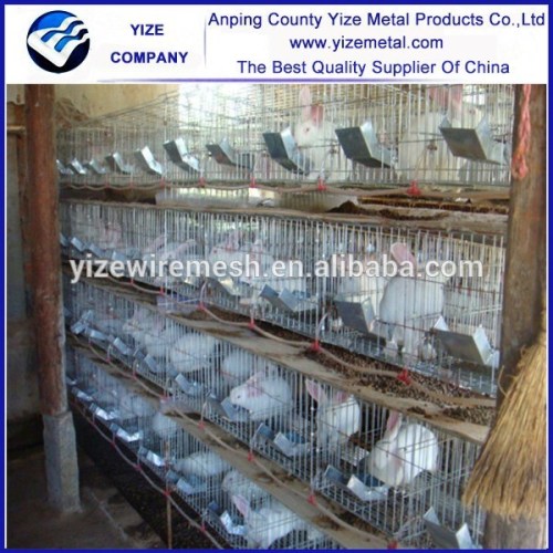 Hot sale 9 nest 3 layer male rabbit cage /breeding rabbit cage in kenya farm