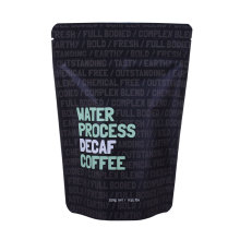 Custom Printed Stand Up Zipper Coffee Paper Pouches Factory Sale