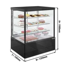 Superior Performance Ventilated Marble Confectionary-Showcases for Sale