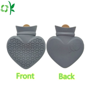 Heart Shape Silicone Hot Water Bag for Pain