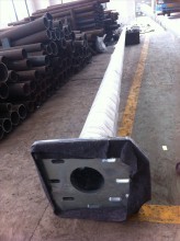 Hot Dip Galvanized 11M Steel Light Pole