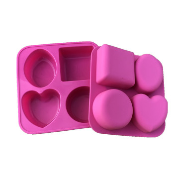 cupcake heart shaped soap molds