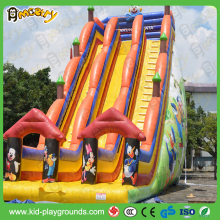 Giant inflatable cartoon slide for adult,inflatable slide,big slides for sale