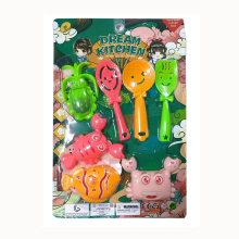 Budget-Friendly Toy Kitchen Set with Unique Shaped Spoons and Edible Lookalike Food - DollarToy Promotion