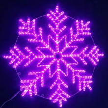 Outdoor Hanging Christmas Snowflakes