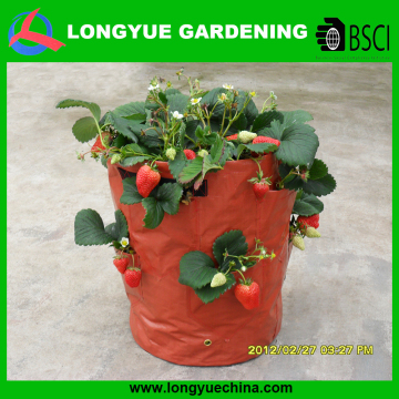 Cheap environmental handled plastic plant grower bags