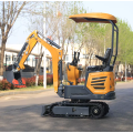 1 ton rumah tangga mini excavator harga murah