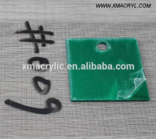 Wall mounted acrylic mirror sheet