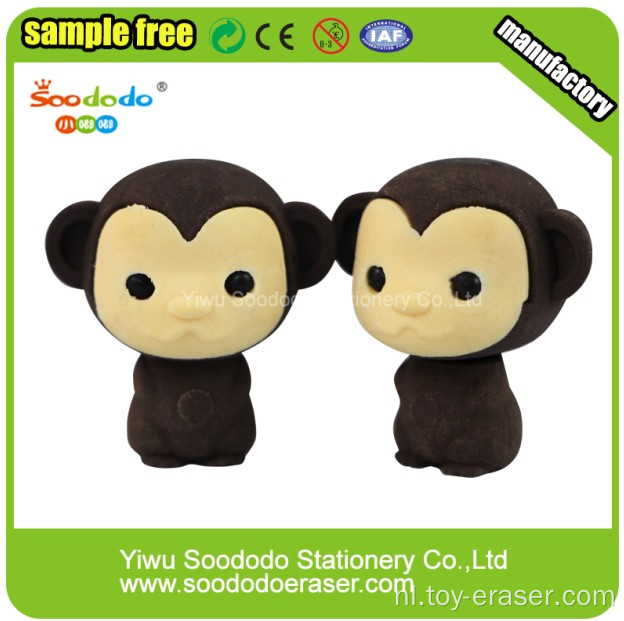 Custom Monkey Promotion Erasers