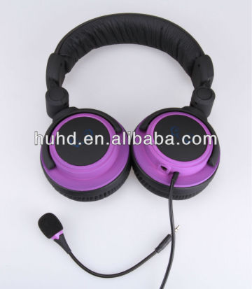 3.5mm audio jack stereo headset with vibrating