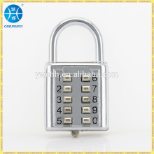 Luggage combination lock digital combination padlock push button lock