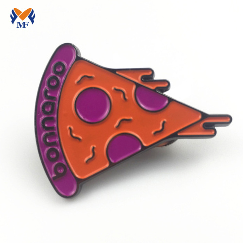 Cheap Pizza Soft Enamel Lapel Pin Badge