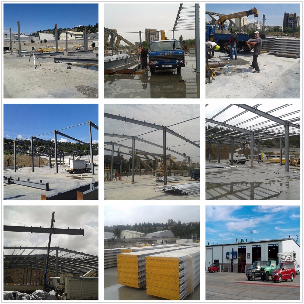 Metal Frame Structure Prefabricated Warehouse Steel Structure Building