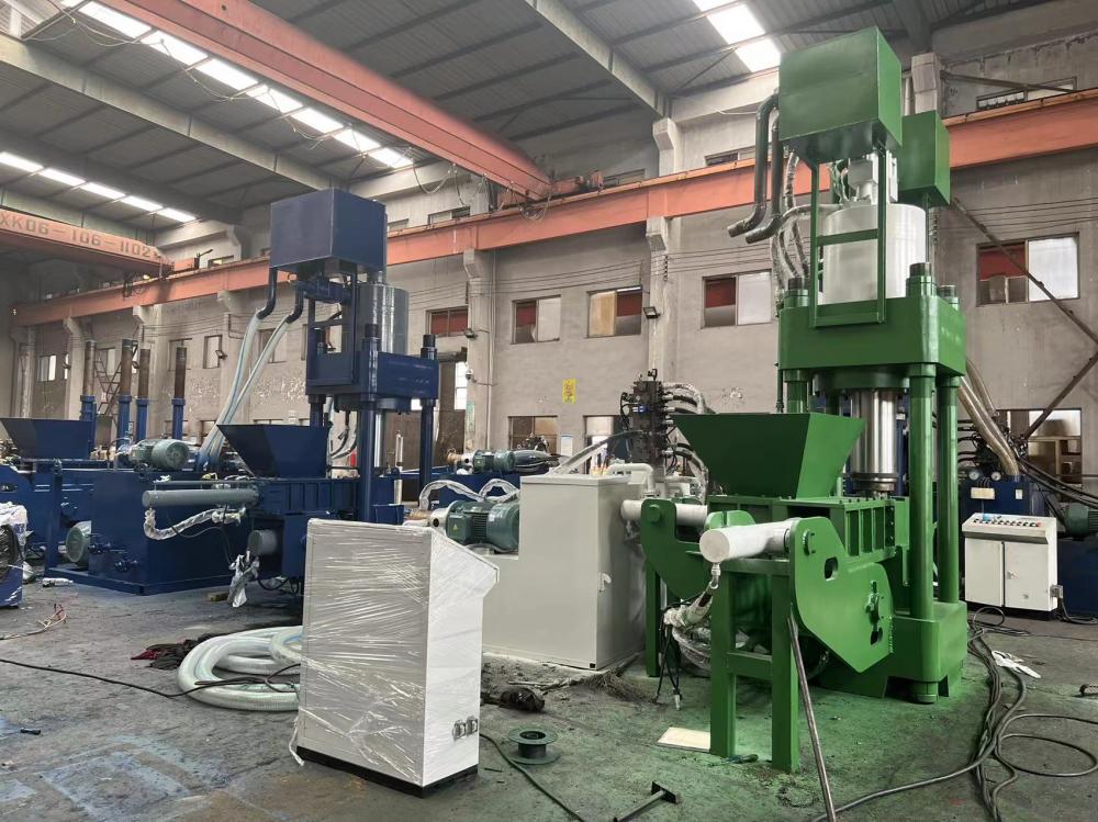 Aluminium Press Metal Scrap Chip Bricette System Machine