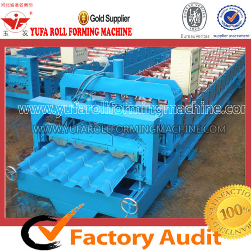 Making Steel Glazed Roofing Step Tile mAKING Machine