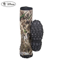 Waterproof Camo Rubber Hunting Boots for Men - Outdoor Rain Boots