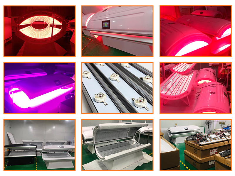 LED bed production