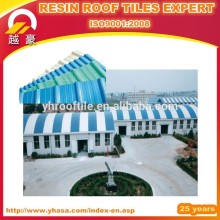 Customize Good Fire-Resistant Rating Plastic Roof Tile