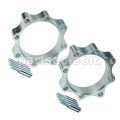 ATV billet spacer racing style with stand off bolt